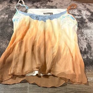 Free People Ombre Camisole with Lace Detail